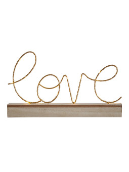 Dekoracja stojąca "LOVE" z...