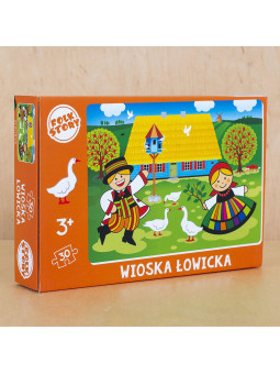Puzzle Wioska Łowicka...
