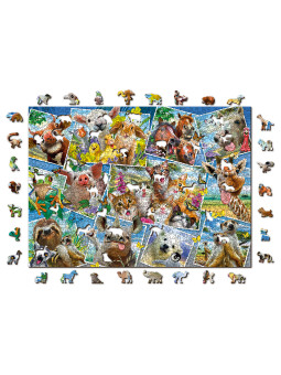 Drewniane Puzzle z...