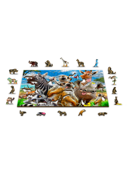 Drewniane Puzzle z...