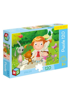 Puzzle 120 elementów - Spacer