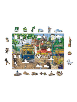 Drewniane Puzzle z...