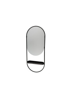 Owalne lustro ścienne z...